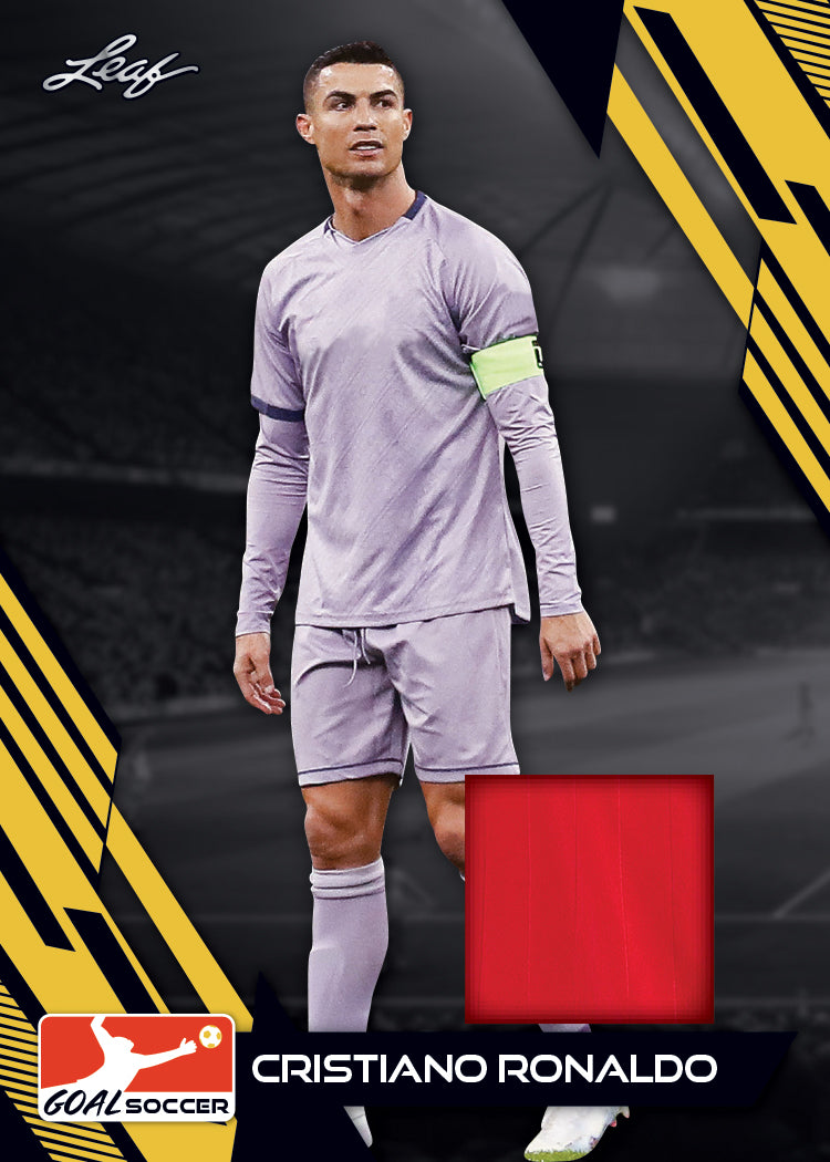 2023 Leaf Goal Soccer Hobby Box-Cristiano Ronaldo