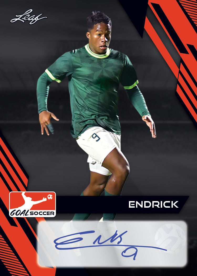 2023 Leaf Goal Soccer Hobby Box-Endrick