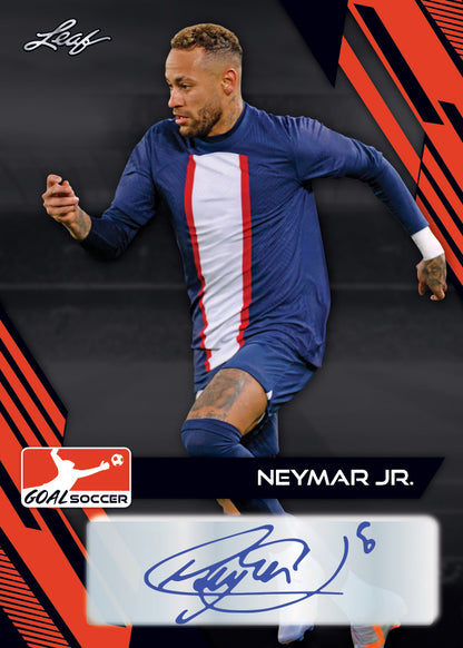 2023 Leaf Goal Soccer Hobby Box-Neymar Jr