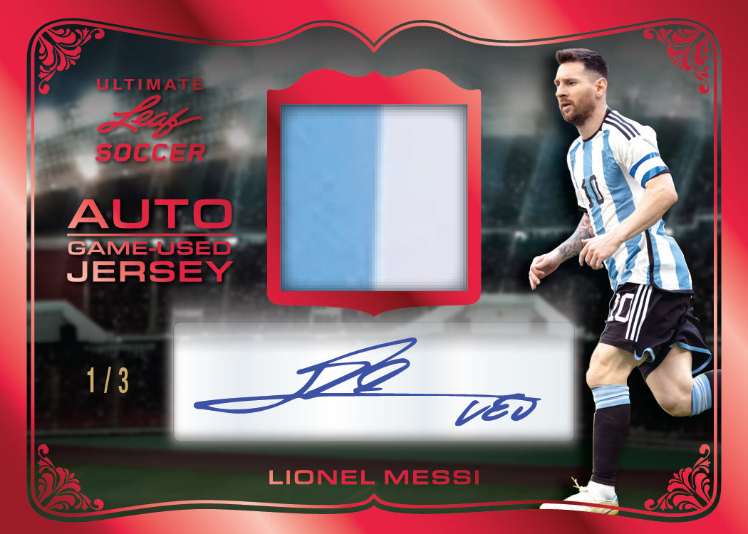 2022 Leaf Ultimate Soccer-Lionel Messi_Jersey Auto