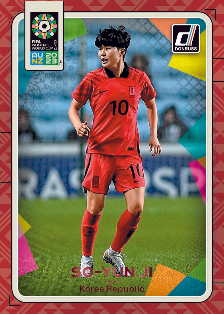 2023 Panini Donruss FIFA Women's World Cup Soccer Hobby Blaster Box-So Yun Ji