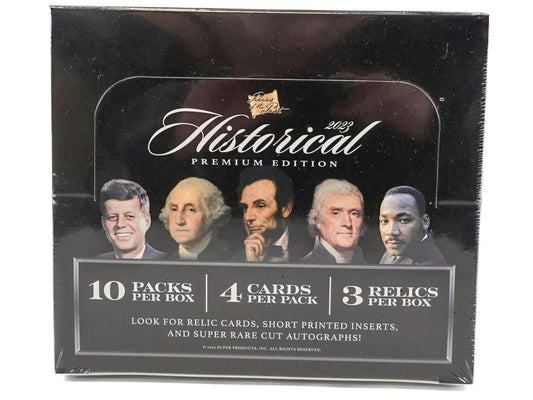 2023 Pieces of the Past Historical Edition Hobby Box