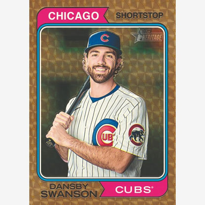 2023 Topps Heritage High Number Baseball-Dansby Swanson