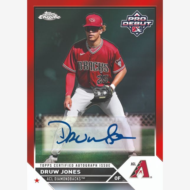 2023 Topps Pro Debut Jumbo Baseball Hobby Box-Druw Jones