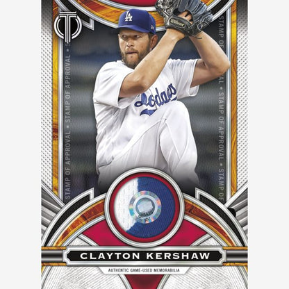 2023 Topps Tribute Baseball Hobby Box-Clayton Kershaw