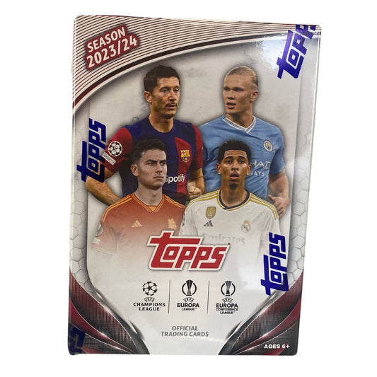 2023/24 Topps UEFA Club Competitions Soccer Blaster Box