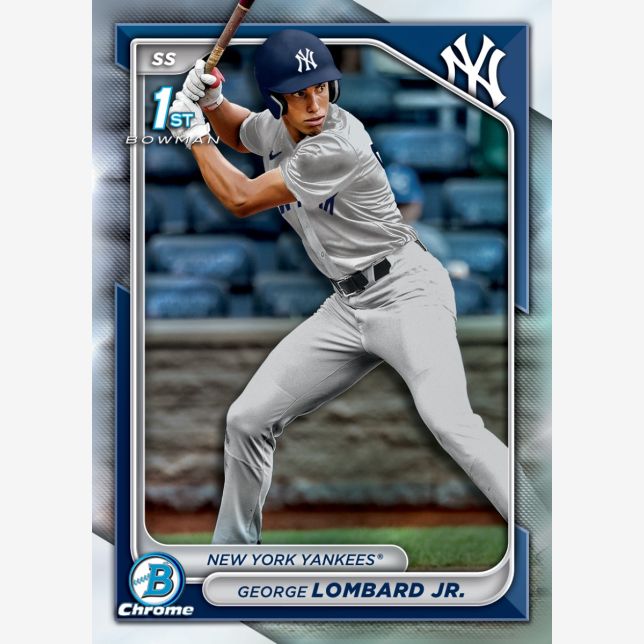 2024 Bowman Baseball Cards -George Lombard Jr