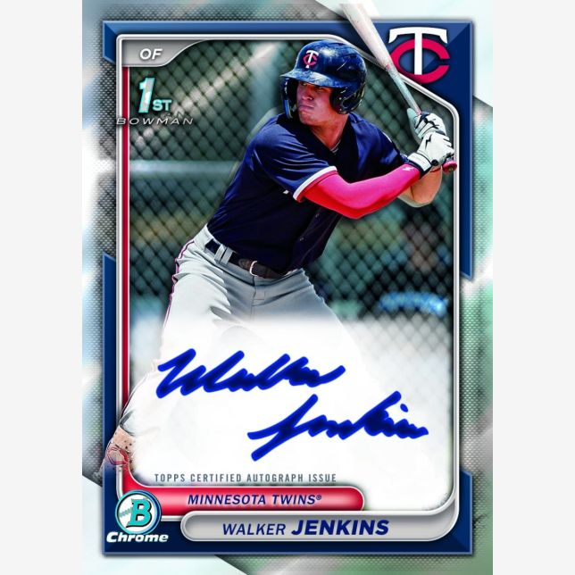 2024 Bowman Baseball Cards -Walker Jenkins