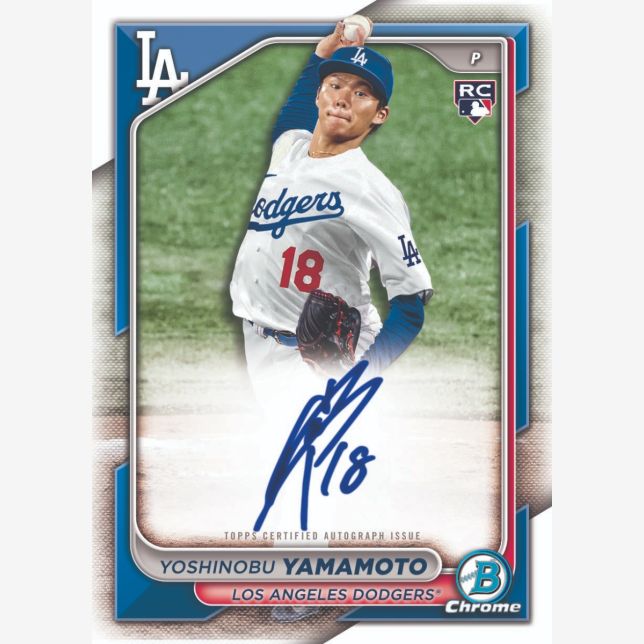 2024 Bowman Baseball Cards -Yoshinobu Yamamoto