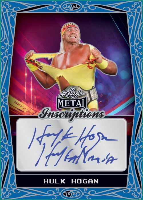 2024 Leaf Metal Legends Wrestling Cards-Hulk Hogan-Inscriptions