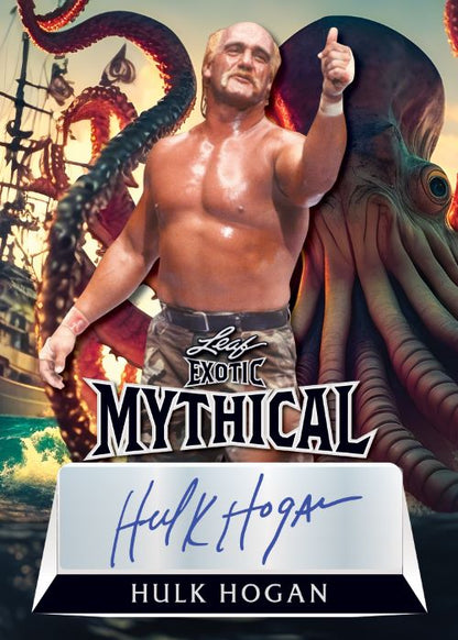 2024 Leaf Metal Legends Wrestling Cards-Hulk Hogan-Mythical