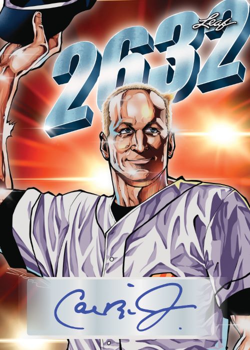 2023 Leaf Vivid Baseball Cards-Cal Ripken Jr Anime Nation