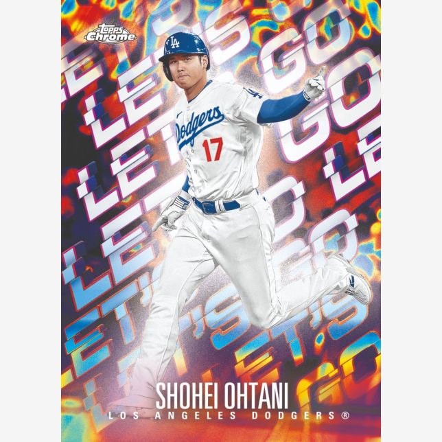 2024 Topps Big League Baseball Cards-Shohei Ohtani-Let's Go