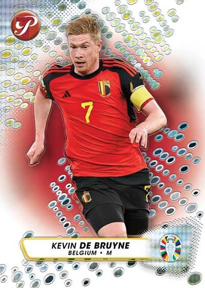 2024 Topps Pristine Road To Euro Soccer Cards-Kevin De Bruyne
