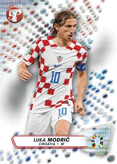 2024 Topps Pristine Road To Euro Soccer Cards-Luka Modric