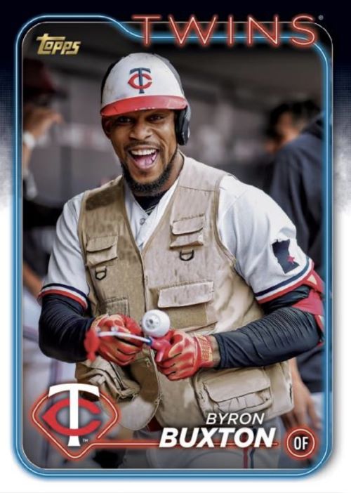 2024 Topps Series 1 Baseball Cards-Byron Buxton