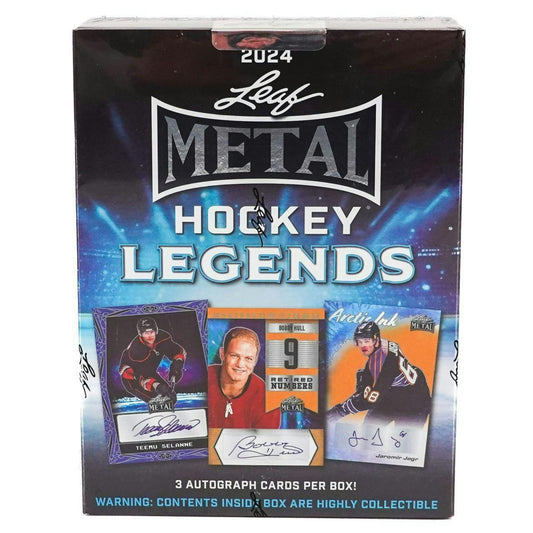 2024 Leaf Metal Legends Hockey Hobby Box