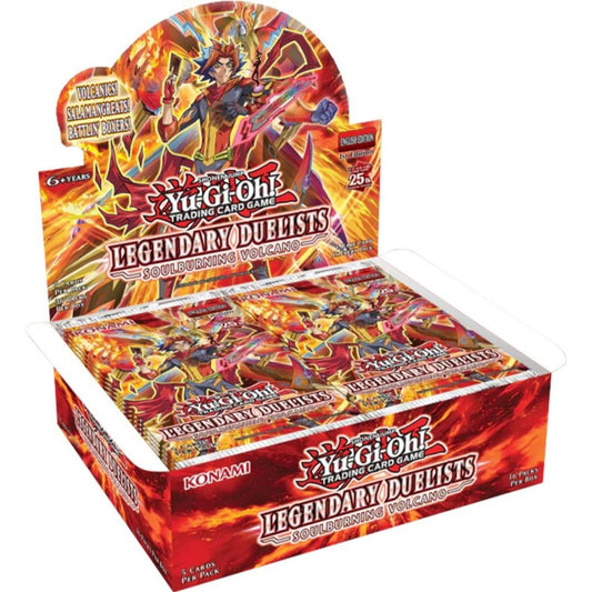 Yu-Gi-Oh Legendary Duelists Soulburning Volcano (1st Edition) Booster Box