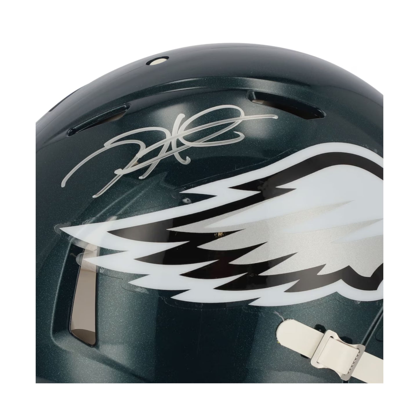 Fanatics Authentic Jalen Hurts Autographed Philadelphia Eagles Full Size Authentic Speed Helmet