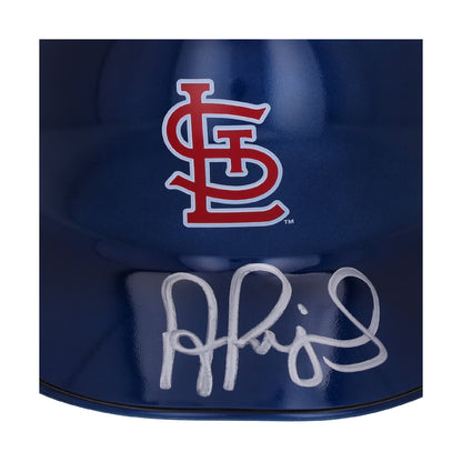 Fanatics Authentic Albert Pujols Autographed St. Louis Cardinals Chrome Mini Batting Helmet (Fanatics Exclusive)