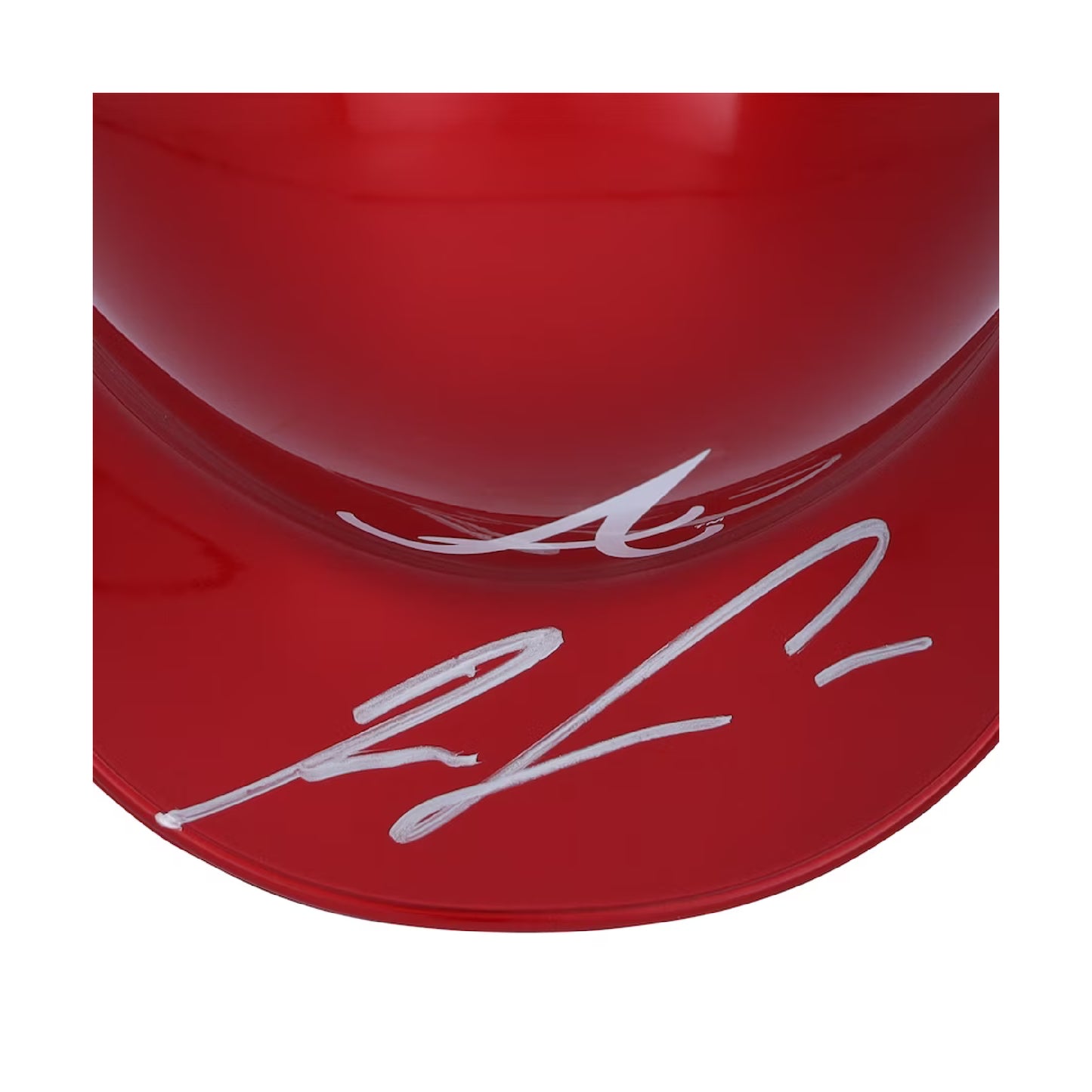 Fanatics Authentic Ronald Acuna Jr. Autographed Atlanta Braves Chrome Mini Batting Helmet (Fanatics Exclusive)