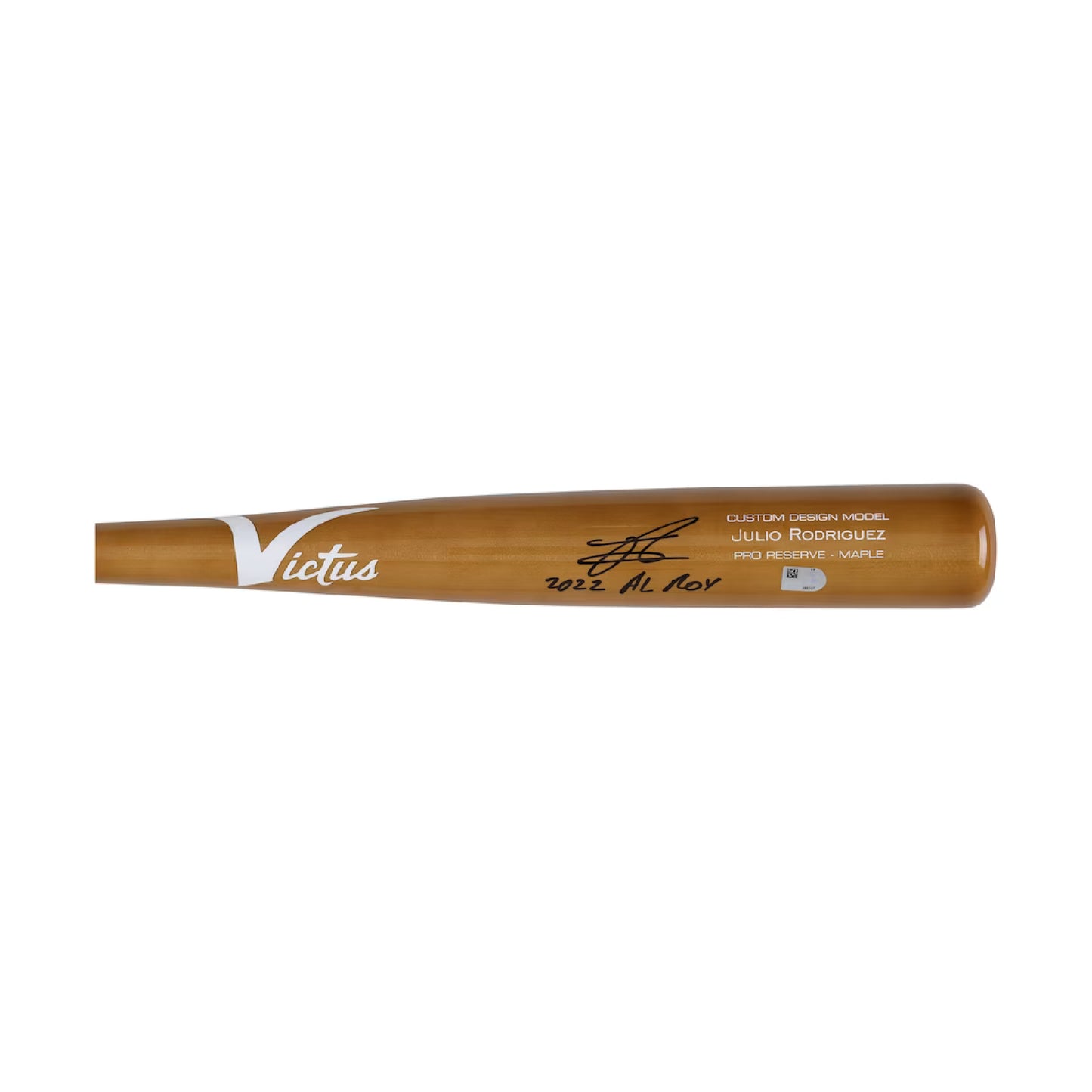 Fanatics Authentic Julio Rodriguez Autographed Victus Game Model Bat w/ "22 AL ROY" Inscription
