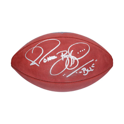 Fanatics Authentic Jerome Bettis Autographed Wilson "The Duke" Full Color Pro Football w/ "The Bus" Inscription
