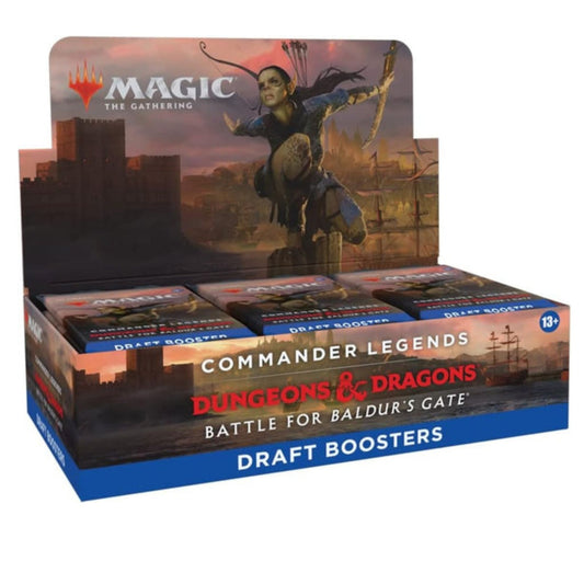 Magic The Gathering Commander Legends Battle for Baldur's Gate Draft Booster Box
