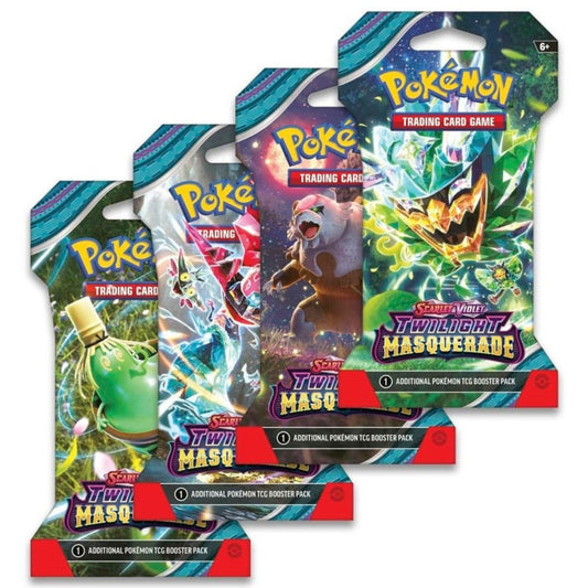 Pokemon Scarlet & Violet Twilight Masquerade Sleeved Booster Pack (Presell)