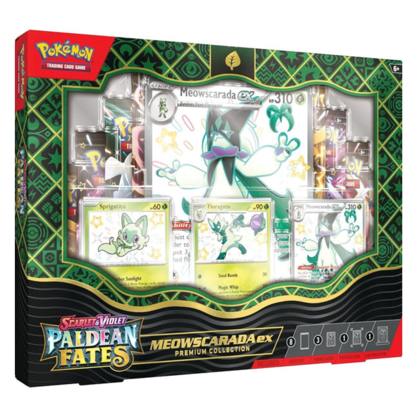 Pokemon Paldean Fates Premium Collection (Meowscarada Ex)