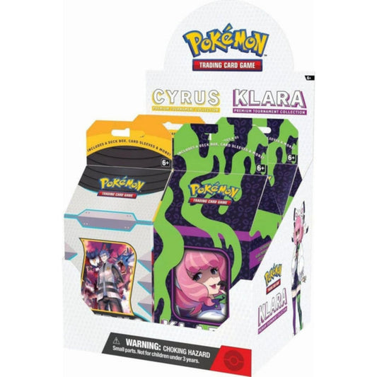 Pokemon Premium Tournament Collection Cyrus / Klara Display Box (4 Boxes)