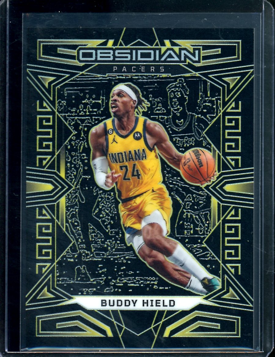 2022/23 Panini Obsidian Buddy Hield Gold /10 Pacers