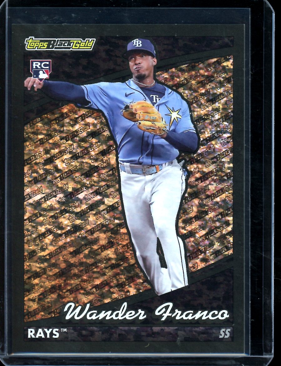 2022 Topps Black Gold Wander Franco Rookie /299 Rays