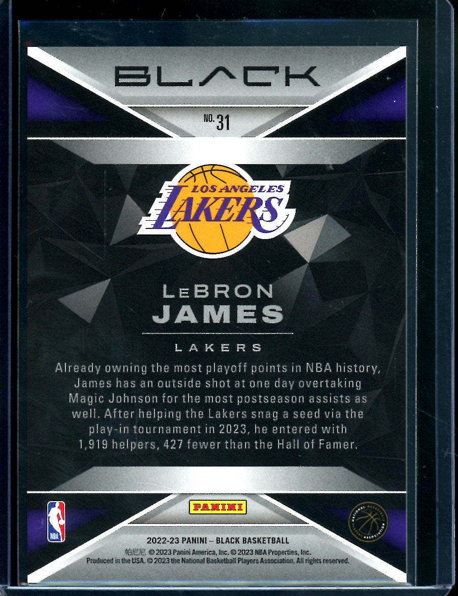 2022/23 Panini Select LeBron James Patch Blue /75 Lakers – Sports Card  Market