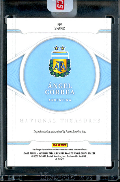 2022 Panini National Treasures Angel Correa Auto /99 Argentina