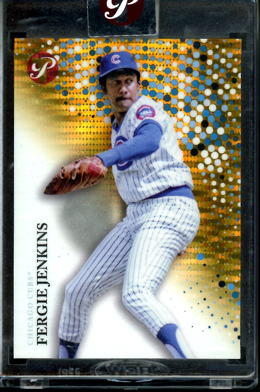 2022 Topps Pristine Fergie Jenkins Gold /50 Cubs