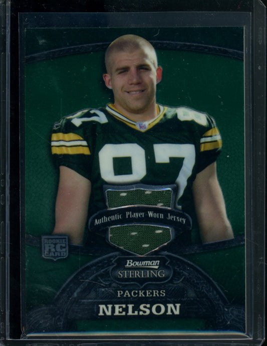 2008 Topps Sterling Jordy Nelson Rookie Patch /299 Packers