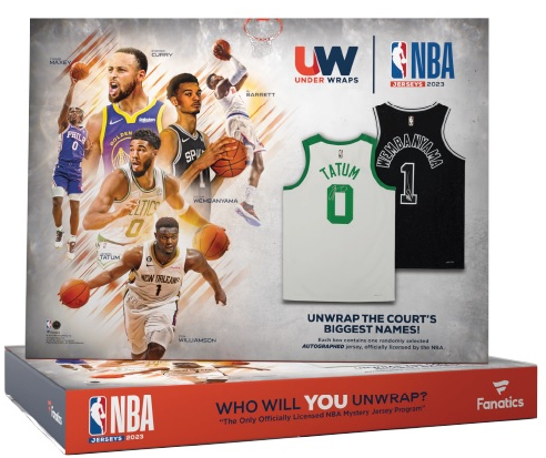 2023/24 Fanatics Under Wraps NBA Jersey Hobby Box