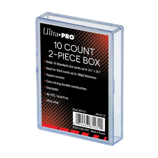 Ultra Pro 10ct 2-Piece Slide Storage Box