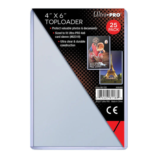 Ultra Pro 4x6 Top Loader
