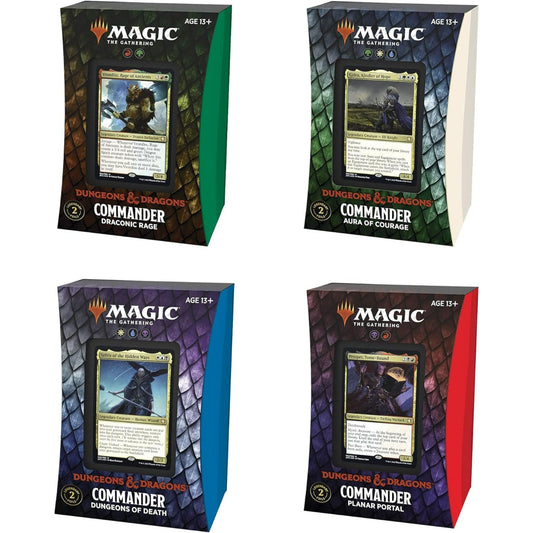 Magic The Gathering Adventures in the Forgotten Realms Commander Deck Set (4 Decks)