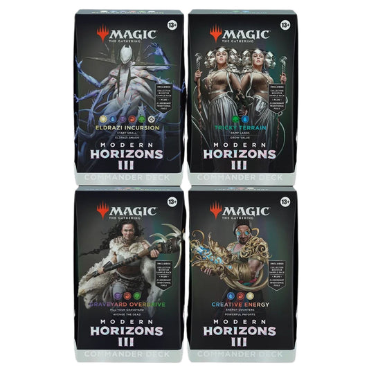 Magic The Gathering Modern Horizons 3 Commander Deck Set (4 Decks) (Presell)