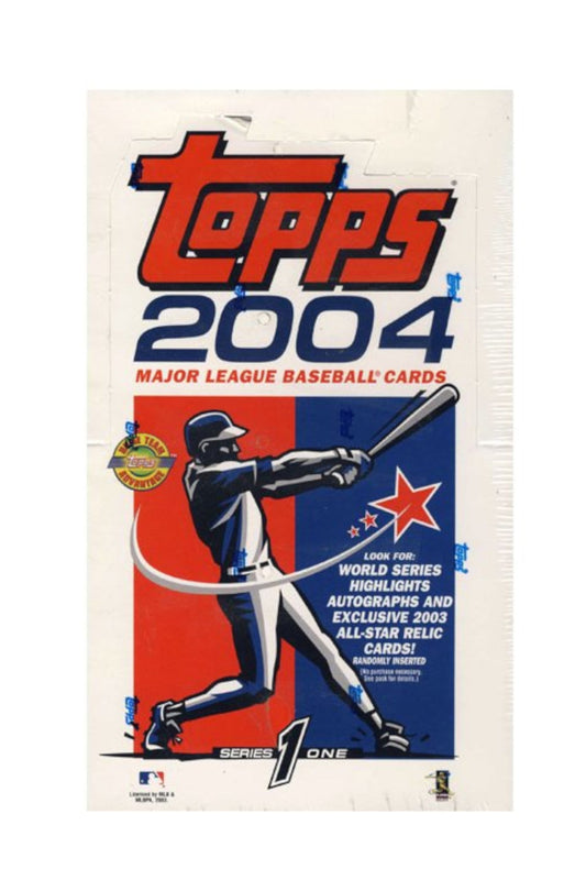 2004 Topps Series 1 Retail Baseball Box