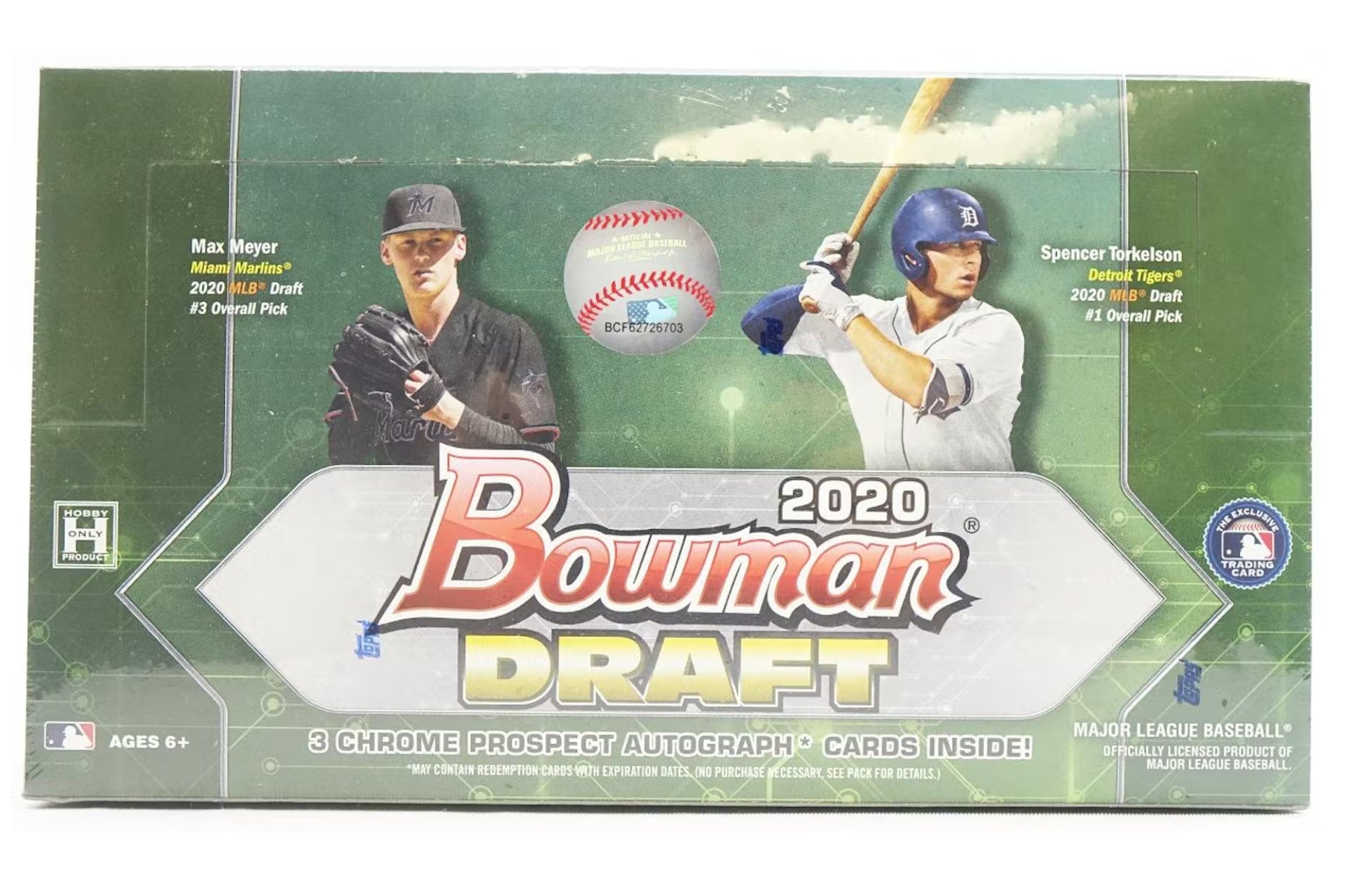 2020 Bowman Draft Jumbo Baseball Box