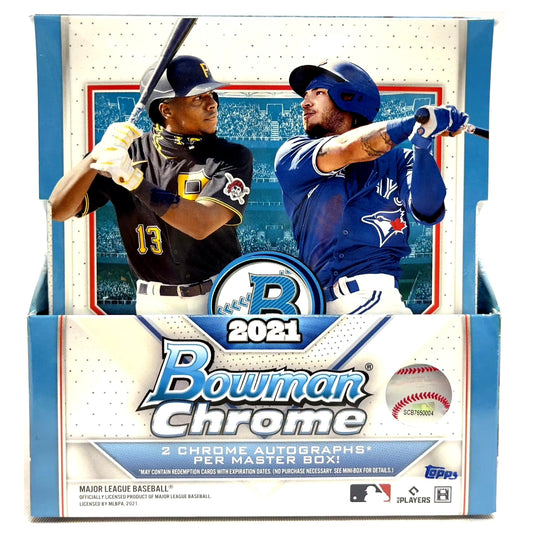 2021 Bowman Chrome Hobby Baseball Box