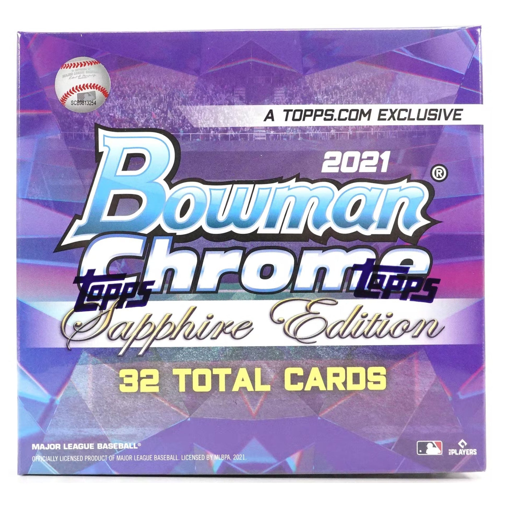 2021 Bowman Chrome Sapphire Baseball Box