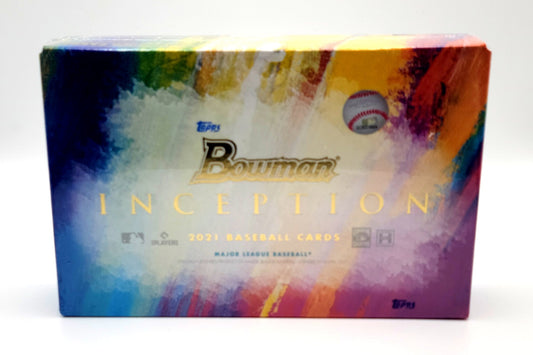 2021 Bowman Inception Baseball Box