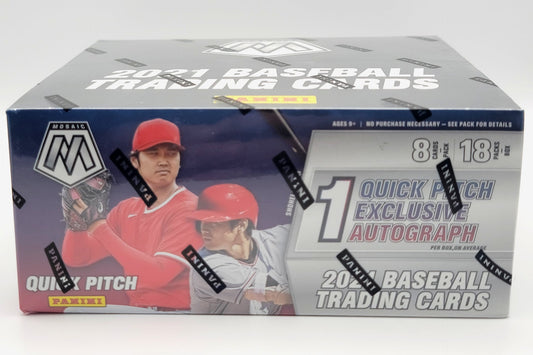 2021 Panini Mosaic Quick Pitch Baseball Box