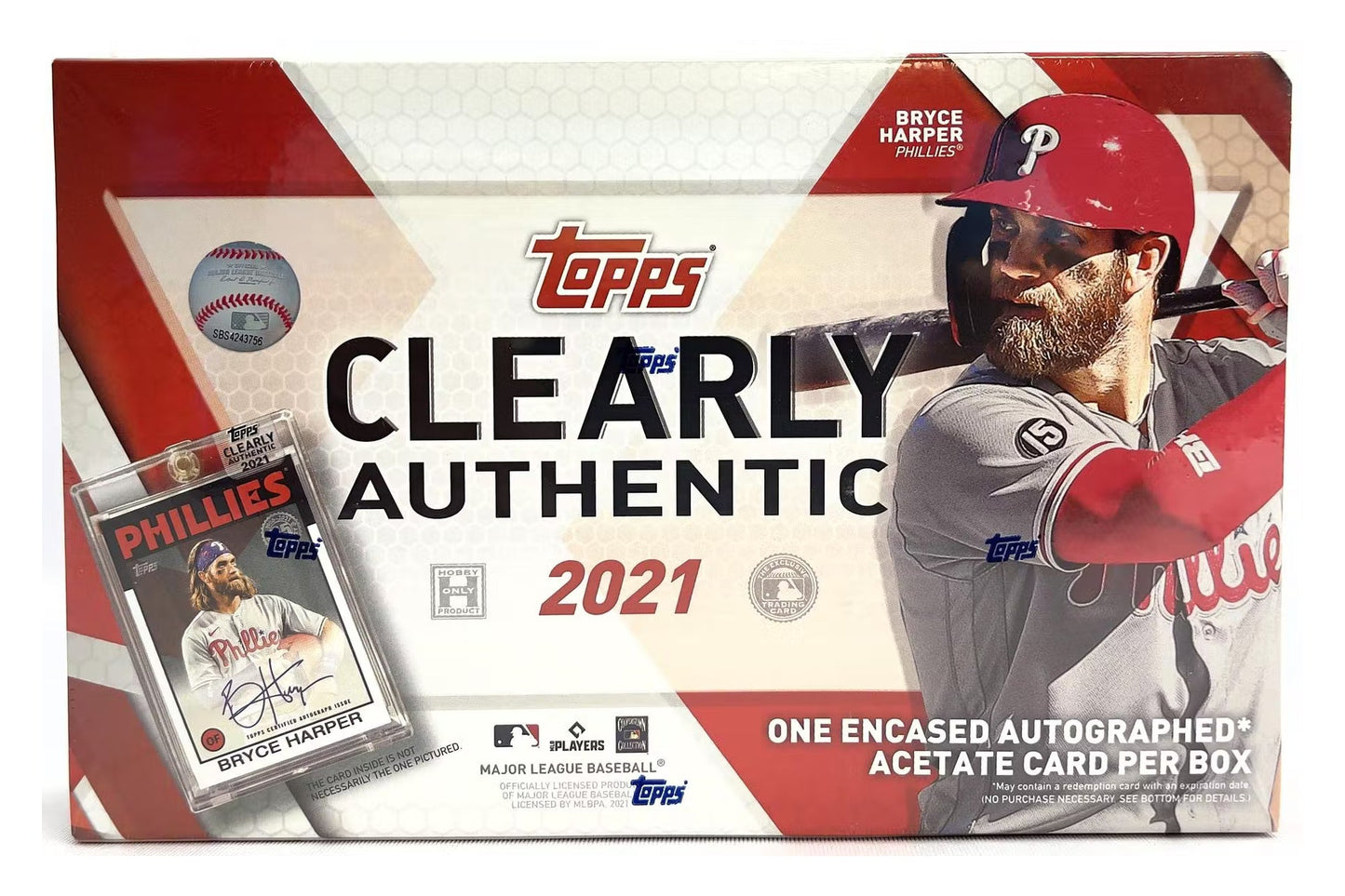 2021 Topps Clearly Authentic Baseball Box