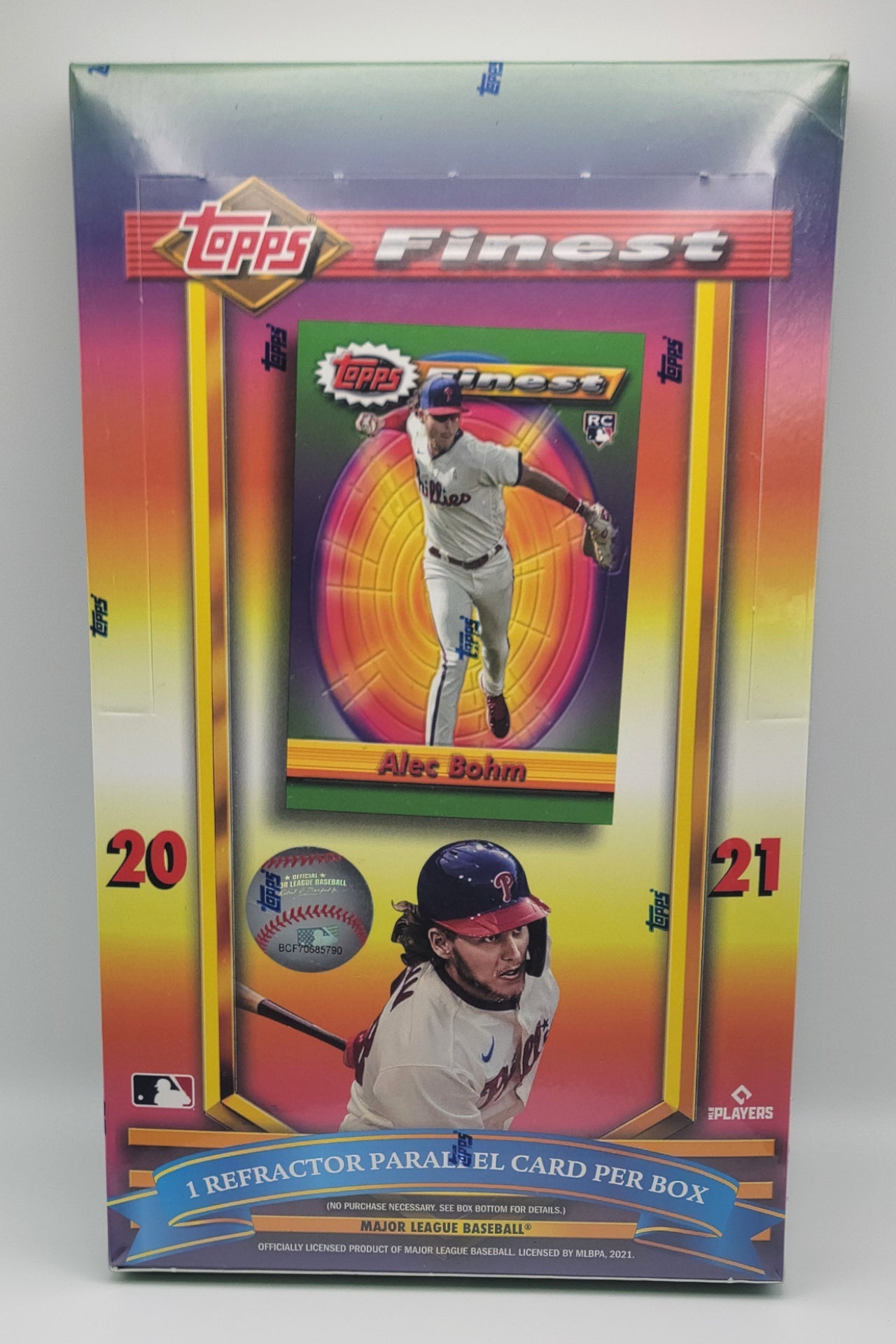 2021 Topps Finest Flashback Baseball Box